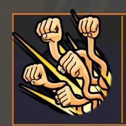 ゴムゴムの銃「散弾」