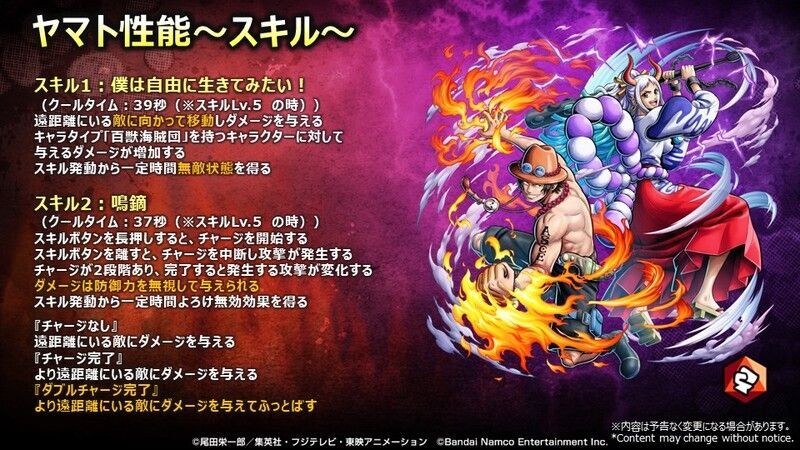 バウンティラッシュ】火拳 鬼姫 エース&ヤマトの評価