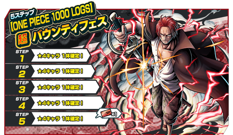 バウンティラッシュ One Piece 1000logs 超バウンティフェスは引くべき バウンティラッシュ攻略wiki Gamerch