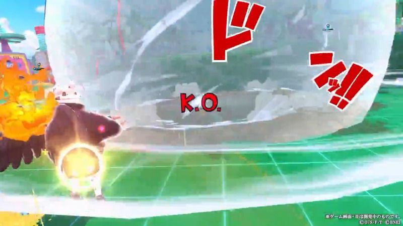 スキル2「熊の衝撃」
