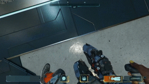 ショックウェーブを使用した大ジャンプgif画像