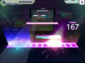 ノーツを見落とさないようにしよう