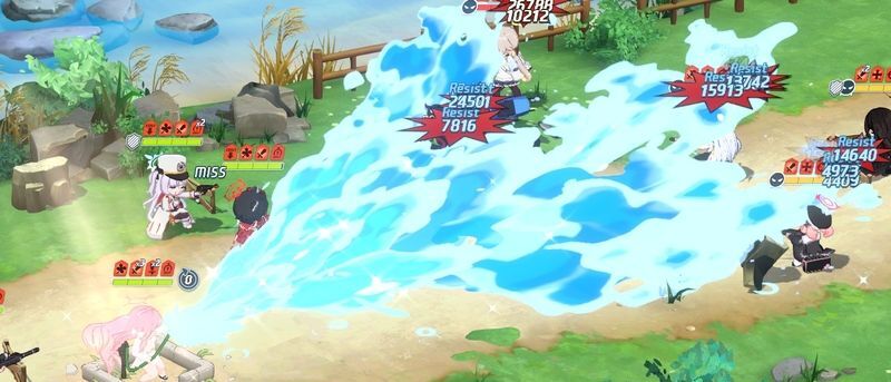 範囲が広く火力も高い