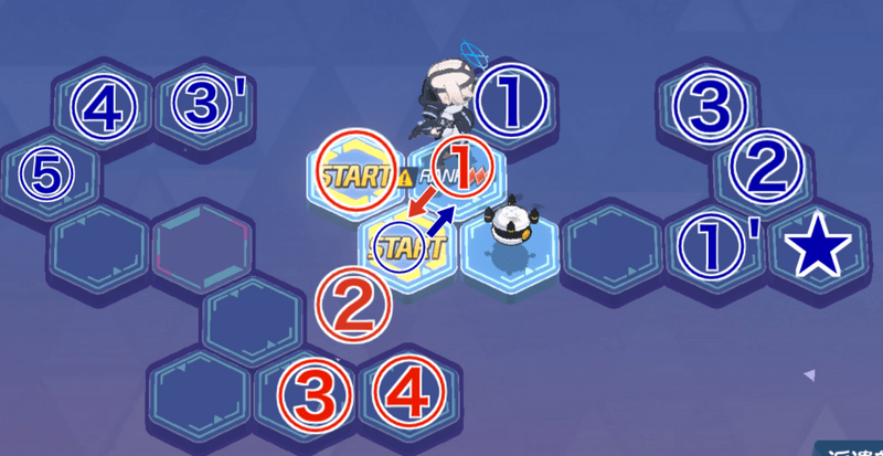 Hard 12-3 攻略イメージ