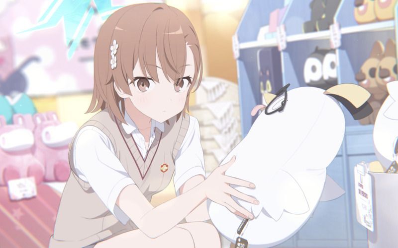 御坂美琴のメモリアルロビー画像