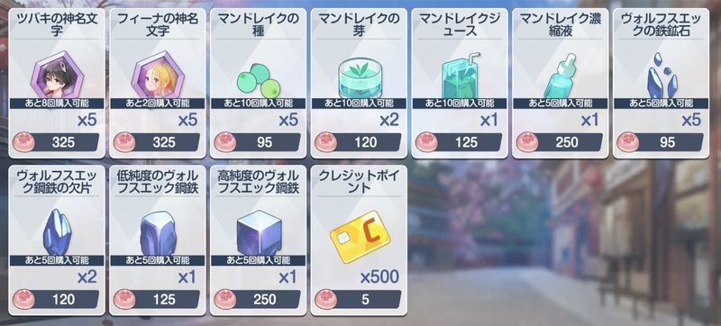 サクラ大福の報酬