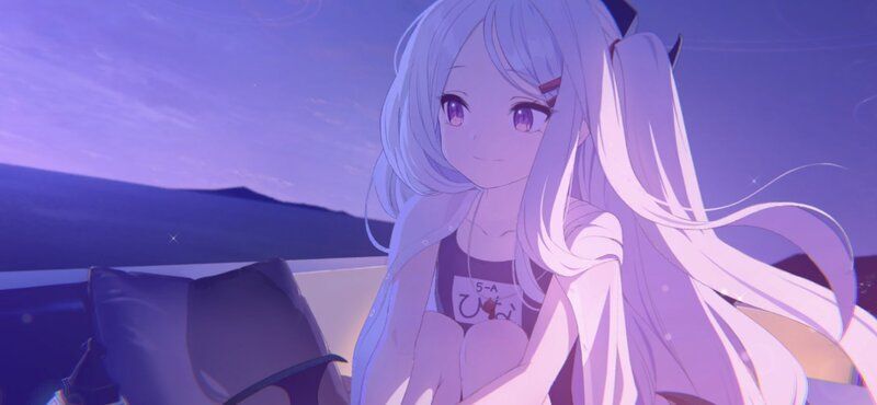 水着ヒナのメモリアルロビー画像