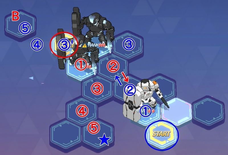 Hard 19-2 攻略イメージ