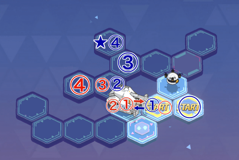 Hard 11-1 攻略イメージ