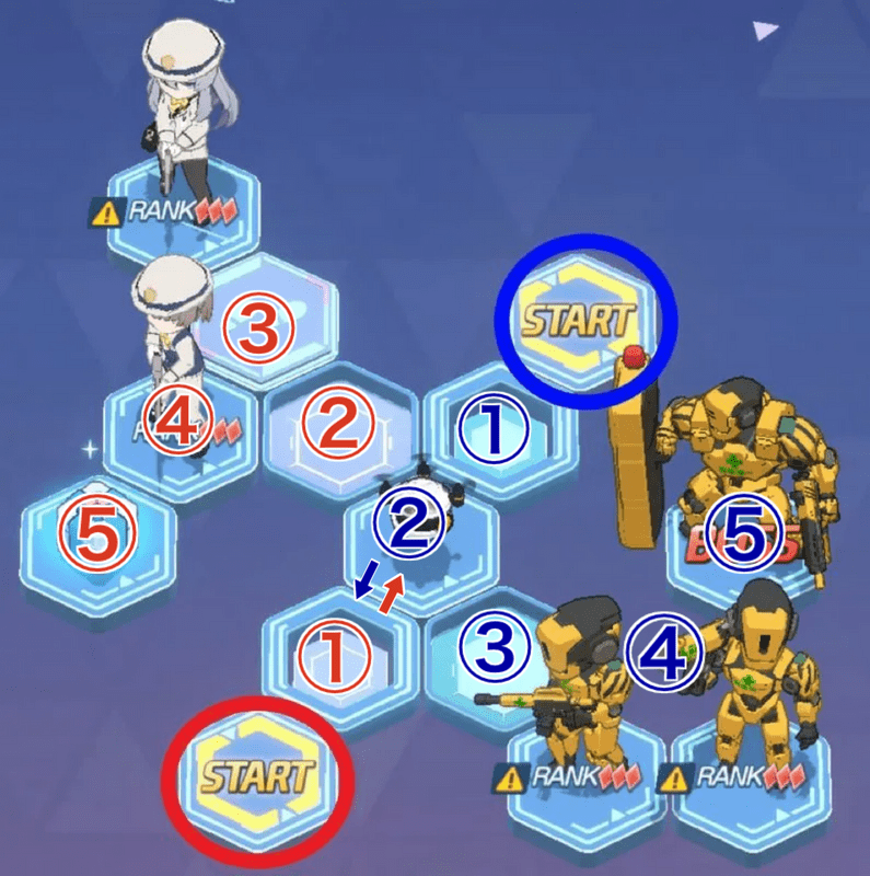 Hard 27-1 エリア図