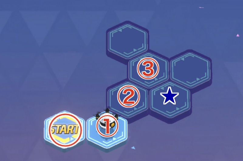 Hard 2-1 攻略イメージ