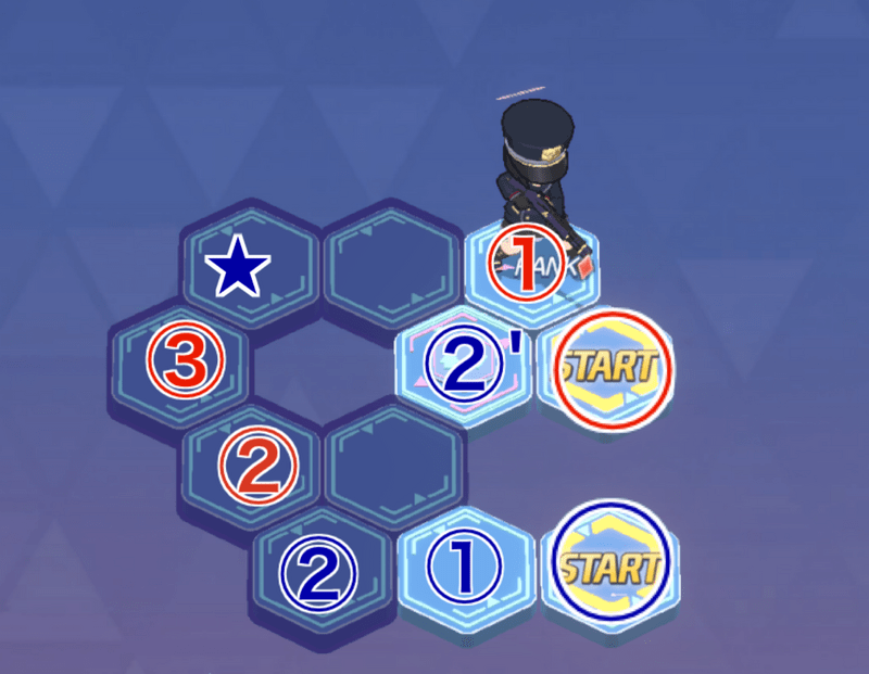 Hard 7-1 攻略イメージ