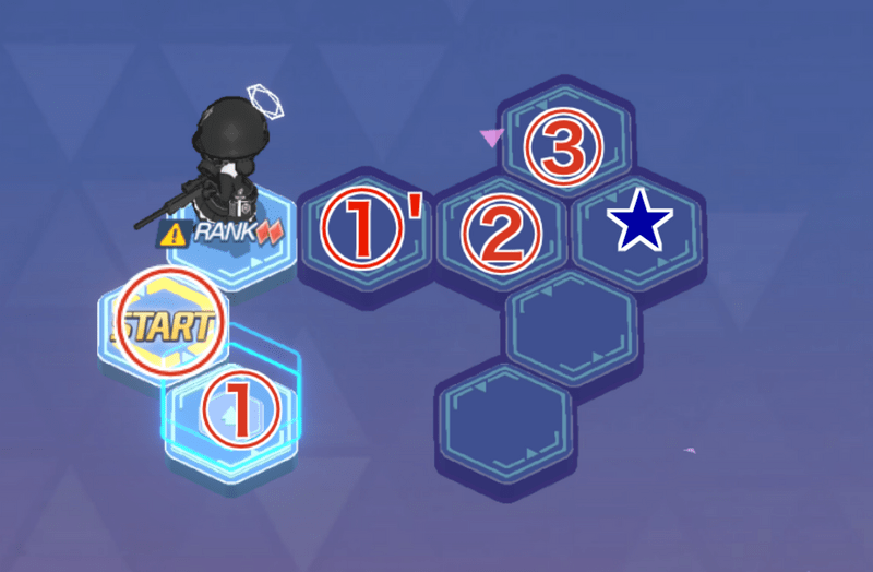 Hard 4-2 攻略イメージ