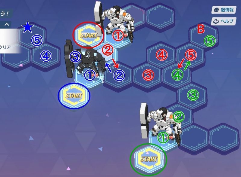 Hard 19-3 攻略イメージ