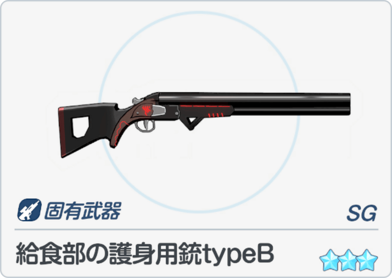 給食部の護身用銃typeB