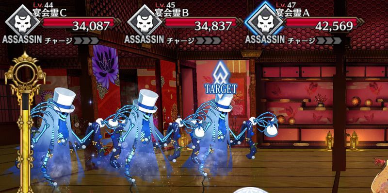 壁に見えるの座敷