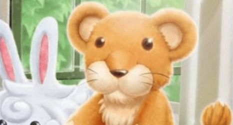 ライオンのぬいぐるみ