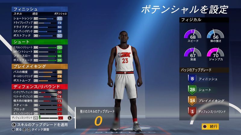 スキルアップグレートのポイント