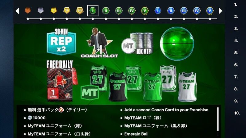 MT REPを上げる