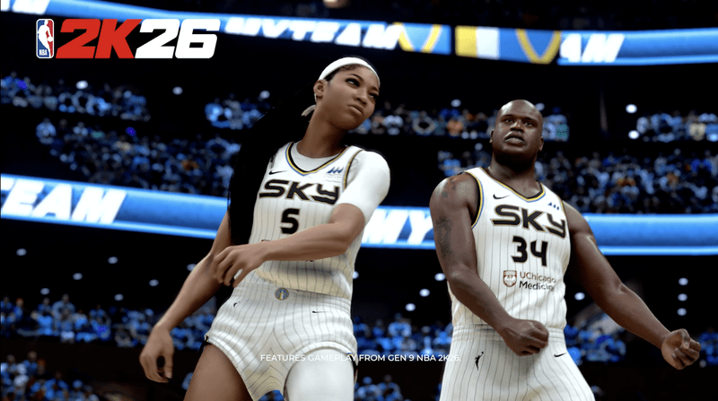 WNBA選手が初登場