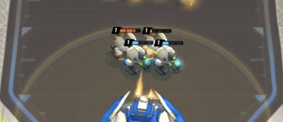 自陣で防衛時の画像