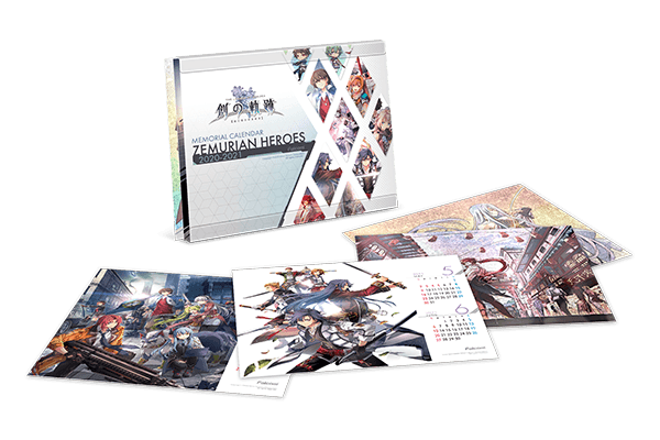 メモリアル卓上カレンダー