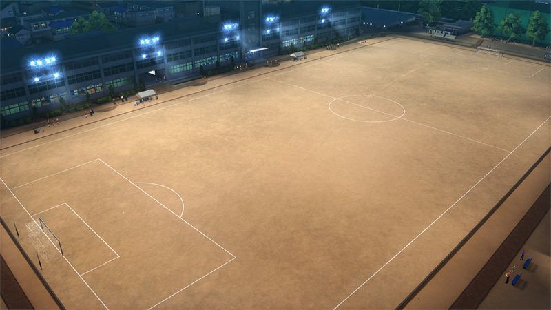 南葛中学校グラウンド「夜」