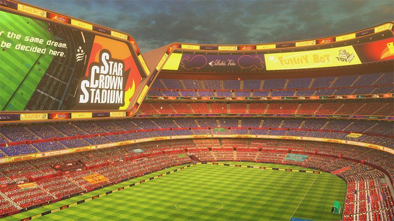 スタークラウンスタジアム「夕方」