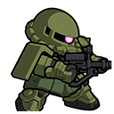 【連携機体／攻撃型】ザクⅡ（シリーズ：機動戦士ガンダム）