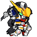 ★5／万能 ガンダム・バルバトス（最終決戦仕様） VS グレイズ・アイン（シリーズ：機動戦士ガンダム 鉄血のオルフェンズ）
