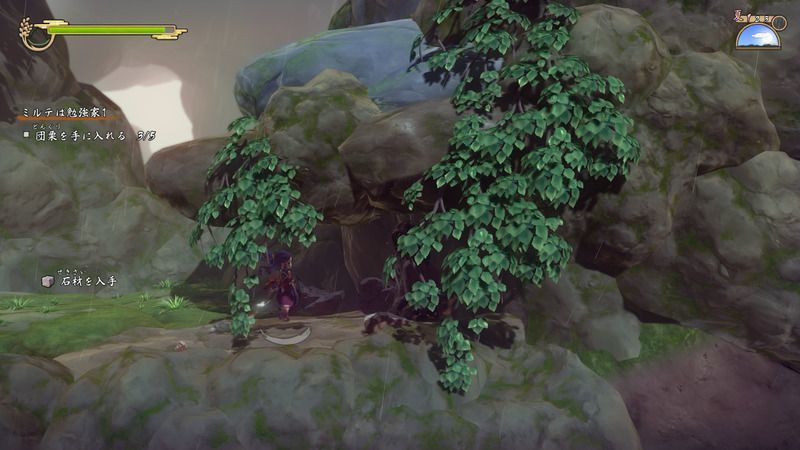 飛石坂の採掘ポイント3