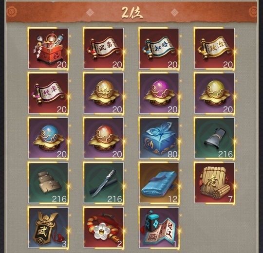 全10サーバー勢力順位戦個人2位