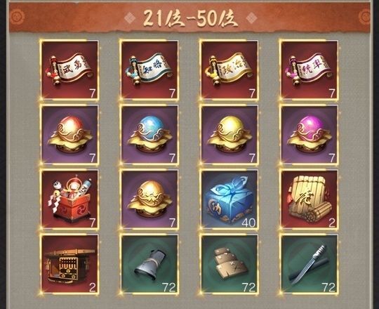 全20サーバー勢力順位戦個人21-50位