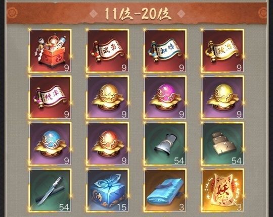 全30サーバー勢力順位戦個人11-20位