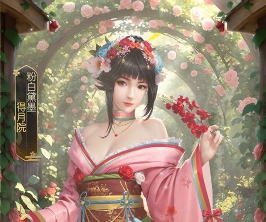 得月院_限定_粉白黛墨