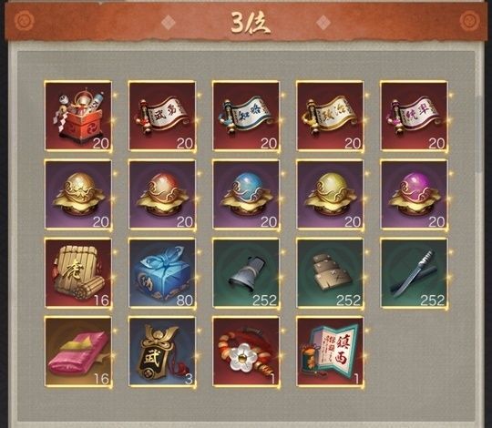 天下跡取り戦_個人3位