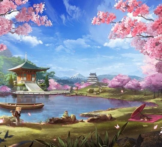 テーマ_水天黄桜