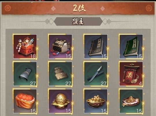 同盟奉行所順位戦2位盟主