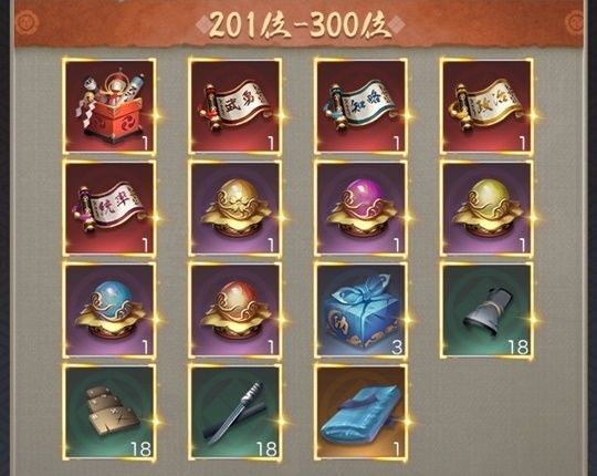 全10サーバー勢力順位戦個人201-300位