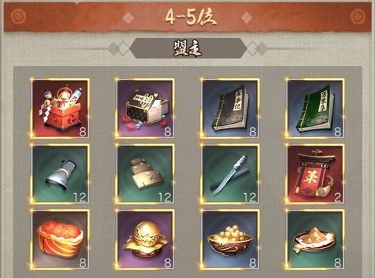 同盟奉行所順位戦4-5位盟主