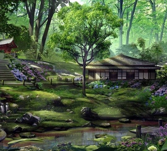 テーマ_紫陽花庭園