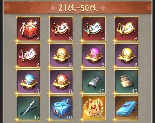 全30サーバー勢力順位戦個人21-50位