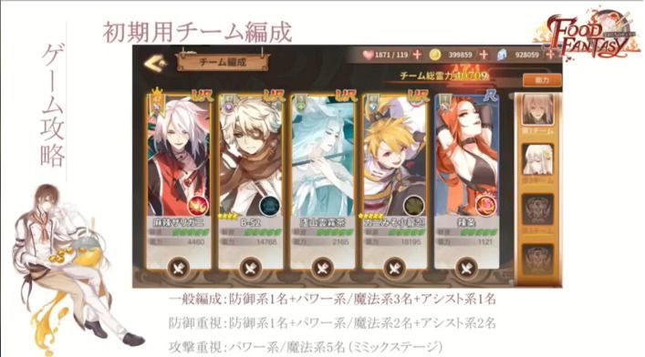 おすすめの編成紹介