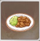 豚のしょうが焼き