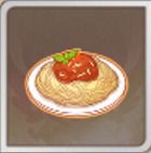 トマトソースパスタ