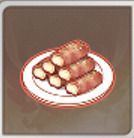 豆腐のベーコン巻き