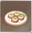 椎茸の海老のせ蒸し