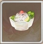 フグ皮のゆず酢和え