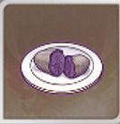 ムラサキイモのチーズ焼き