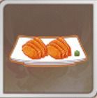 サーモンの刺身